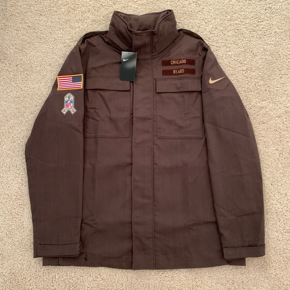 bears salute to service jacket